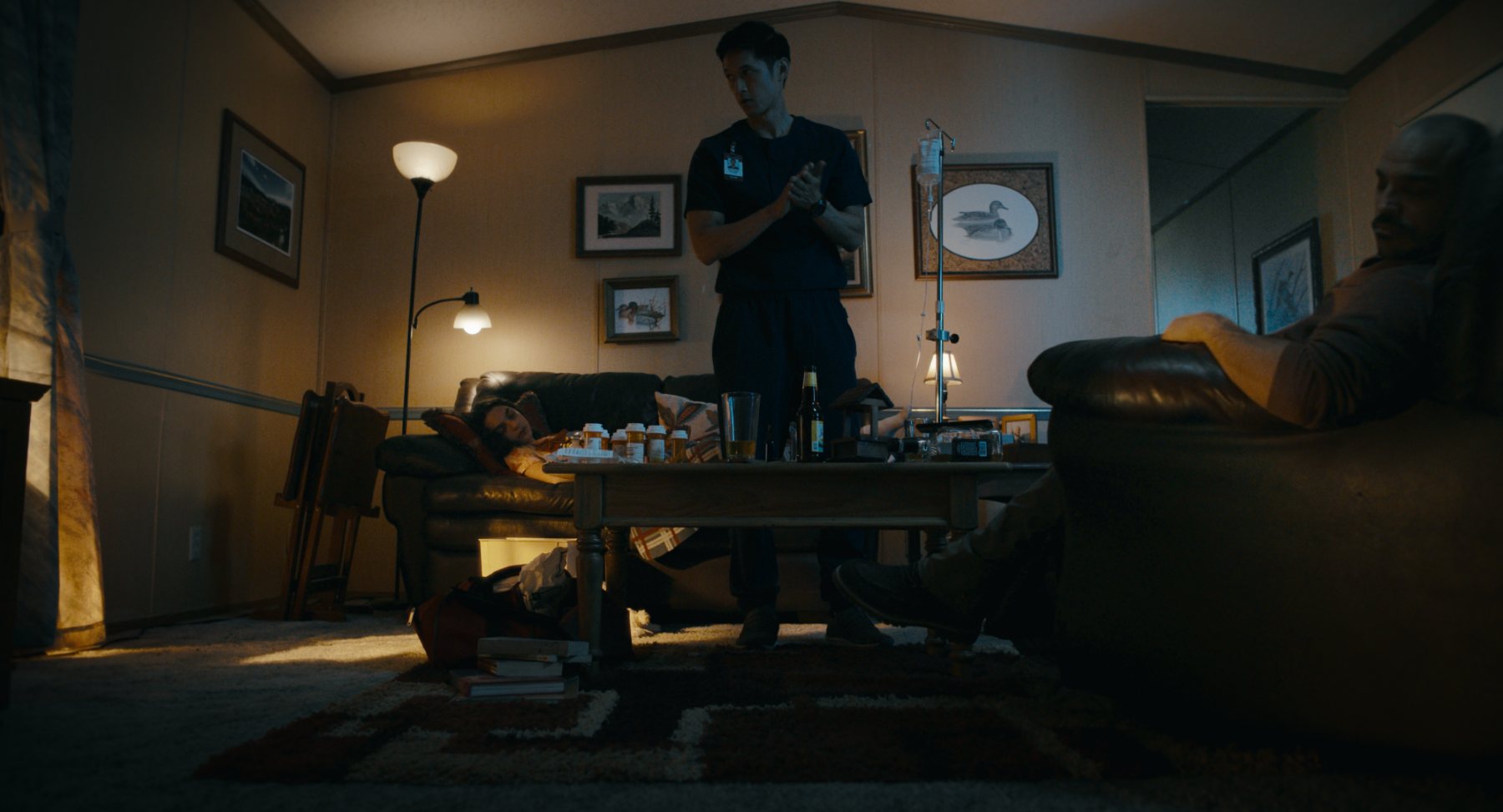 A house call at night